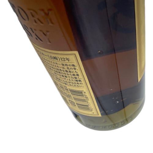 サントリー 山崎 ジャパニーズウィスキー 12年 700ml