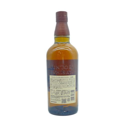 サントリー 山崎 ジャパニーズウィスキー シングルモルト 700ml