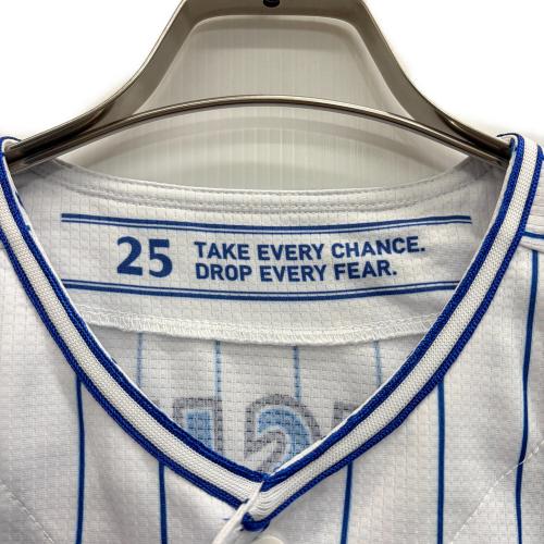 横浜DeNAベイスターズ (ヨコハマディーエヌエーベイスターズ) 背番号25 筒香嘉智 レプリカホームユニフォーム SIZE M