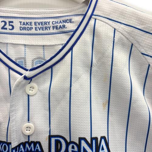 横浜DeNAベイスターズ (ヨコハマディーエヌエーベイスターズ) 背番号25 筒香嘉智 レプリカホームユニフォーム SIZE M