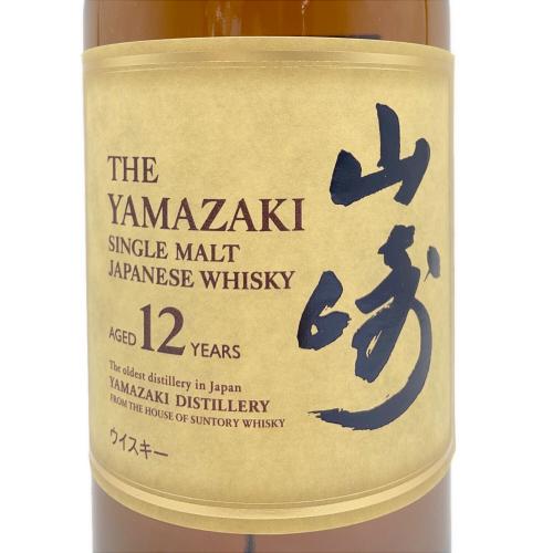 サントリー 山崎 ジャパニーズウィスキー 12年 700ml