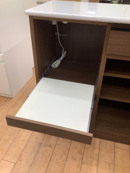 サンウッディ キッチンカウンター プレッソ 349 ブラウン