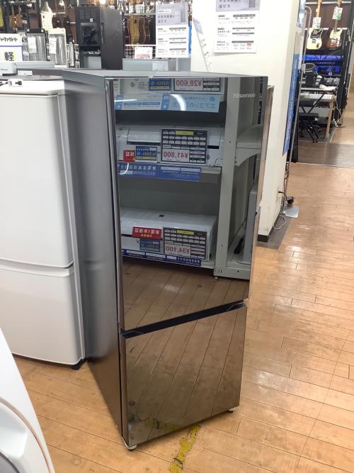 Hisense (ハイセンス) 2ドア冷蔵庫 HR-G16AM 2024年製 162Ｌ