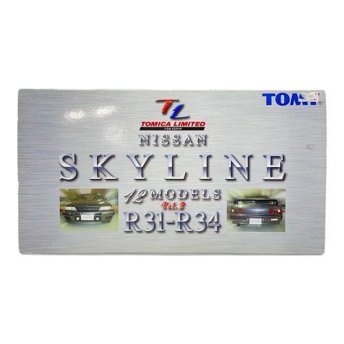 TOMY (トミー) トミカリミテッド トミカ 箱ダメージ有 NISSAN SKYLINE 12MODELS VOL.2 R31-R34