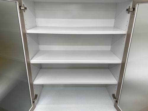 ユーアイ 食器棚 K-800H ホワイト