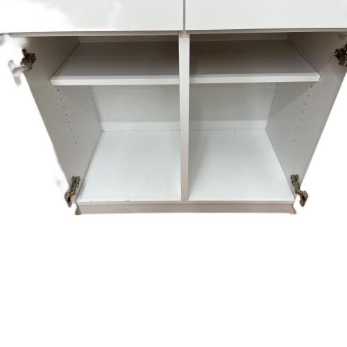 ユーアイ 食器棚 K-800H ホワイト