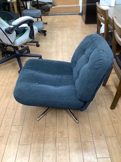 IKEA (イケア) 回転イージーチェア ブラック DYVLINGE