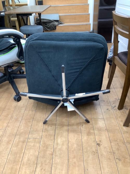 IKEA (イケア) 回転イージーチェア ブラック DYVLINGE