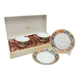 Noritake (ノリタケ) カップ&ソーサー ダイヤモンドコレクション ラ・マドレーヌ
