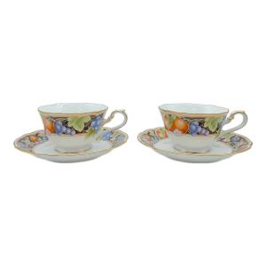 Noritake (ノリタケ) カップ&ソーサー ダイヤモンドコレクション ラ・マドレーヌ