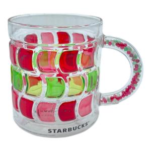 STARBUCKS COFFEE (スターバックスコーヒー) 耐熱グラスマグ 370ml オンライン限定 2024 ビーズハンドル