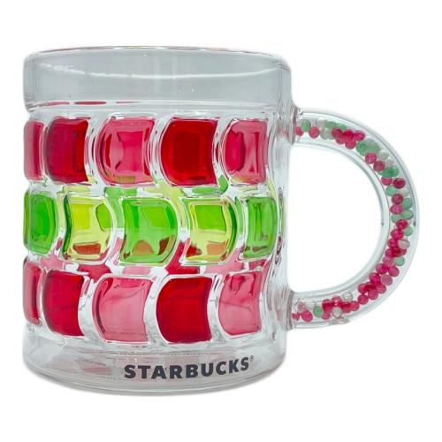 STARBUCKS COFFEE (スターバックスコーヒー) 耐熱グラスマグ 370ml オンライン限定 2024 ビーズハンドル