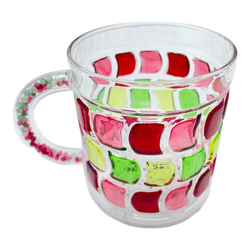 STARBUCKS COFFEE (スターバックスコーヒー) 耐熱グラスマグ 370ml オンライン限定 2024 ビーズハンドル