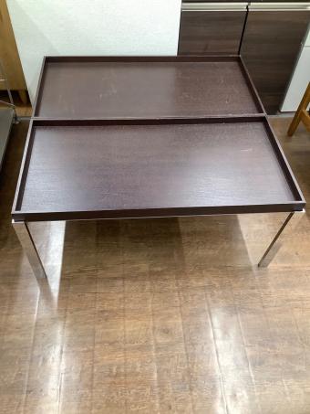 ligne roset (リーンロゼ) センターテーブル ブラウン