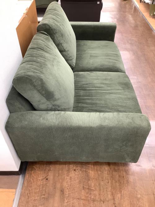 ニトリ 2.5人掛けソファー 314 グレー×ナチュラル アウロス