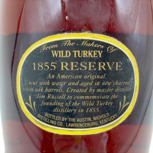 ワイルドターキー (WILD TURKEY) 1855 RESERVE ウィスキー 750ml