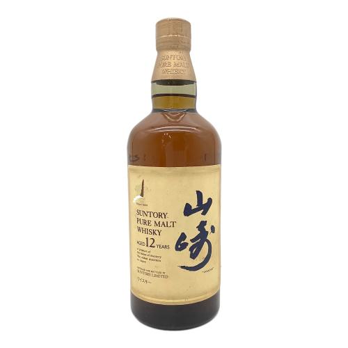 サントリー 山崎 ジャパニーズウィスキー 12年 @ 750ml