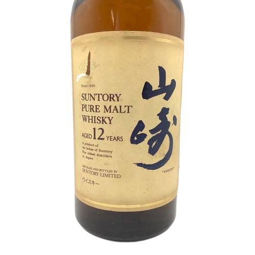 サントリー 山崎 ジャパニーズウィスキー 12年 @ 750ml