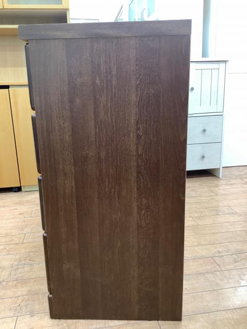 三興産業 (サンコウサンギョウ) ワイドチェスト 幅:約120㎝ ブラウン ブラザー