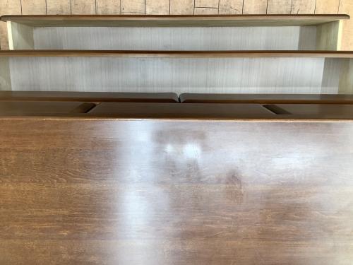 三興産業 (サンコウサンギョウ) ワイドチェスト 幅:約120㎝ ブラウン ブラザー