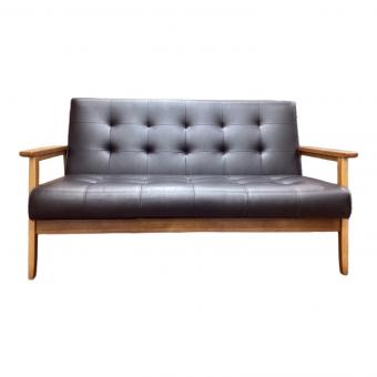 2人掛けソファー 56 ブラック