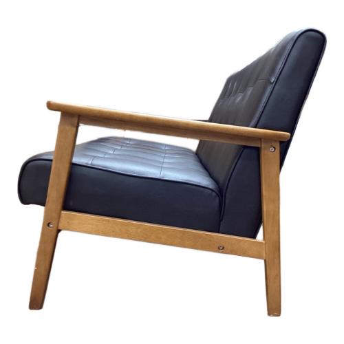 2人掛けソファー 56 ブラック