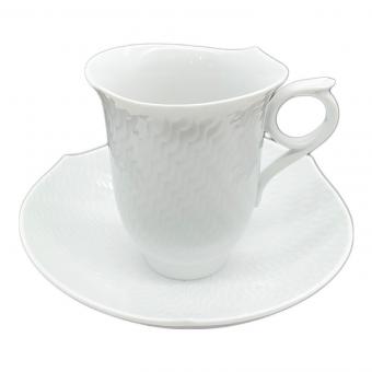 Meissen (マイセン) カップ&ソーサー 波の戯れホワイト
