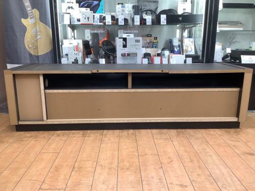 ニトリ テレビボード 338 グレー×ブラウン セーラル