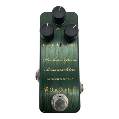 ONE CONTROL エフェクター HOOKER'S GREEN BASS MACHINE