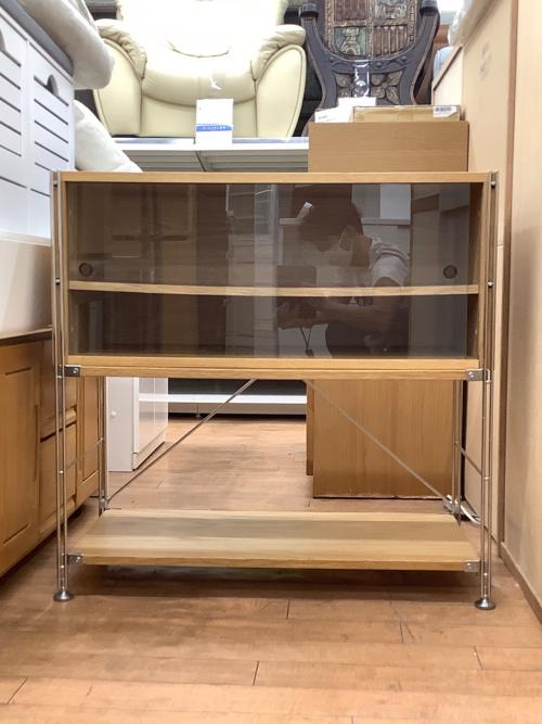 無印良品 (ムジルシリョウヒン) ステンレスユニットシェルフ 318 ナチュラル