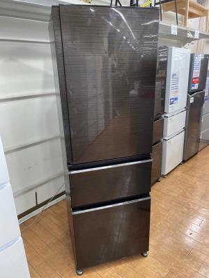 MITSUBISHI (ミツビシ) 3ドア冷蔵庫 MR-CX37A-BR1 2017年製 365L