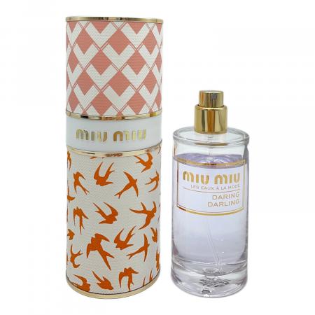 MIUMIU レ　ゾー　アラモード　デアリングダーリン　オードトワレ　50ml MIU MIU (ミュウミュウ) オードトワレ 50ml 残量50%-80% レ ゾー