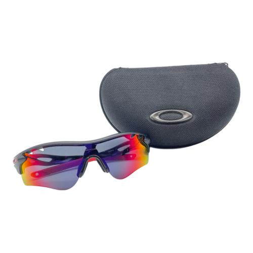 OAKLEY (オークリー) スポーツサングラス OO9206-06 ブラック×レッド RADARLOCK
