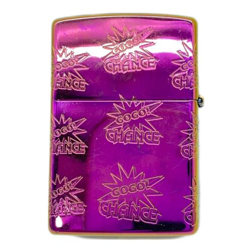 ZIPPO ジャグラー GOGO!CHANGEロゴ 2021年 purple
