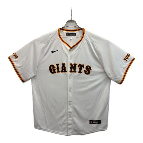 NIKE (ナイキ) 読売ジャイアンツ 【25】岡本 和真レプリカホームユニフォーム SIZE XL ホワイト ユニフォーム TGLM-07Z8 岡本和真
