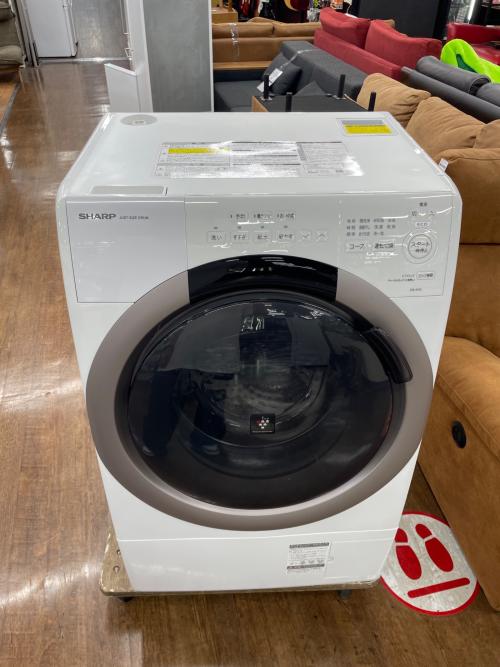 SHARP (シャープ) ドラム式洗濯乾燥機 ES-S7K-CL 2024年製 7.0kg/3.5kg