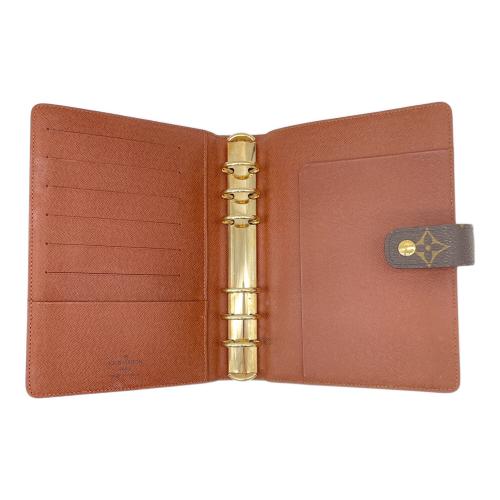 LOUIS VUITTON (ルイ ヴィトン) アジェンダMM 手帳カバー R20004 ブラウン モノグラム