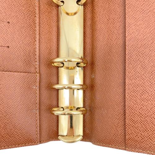 LOUIS VUITTON (ルイ ヴィトン) アジェンダMM 手帳カバー R20004 ブラウン モノグラム