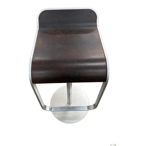 ADAL (アダル) カウンターチェアー ブラウン×シルバー