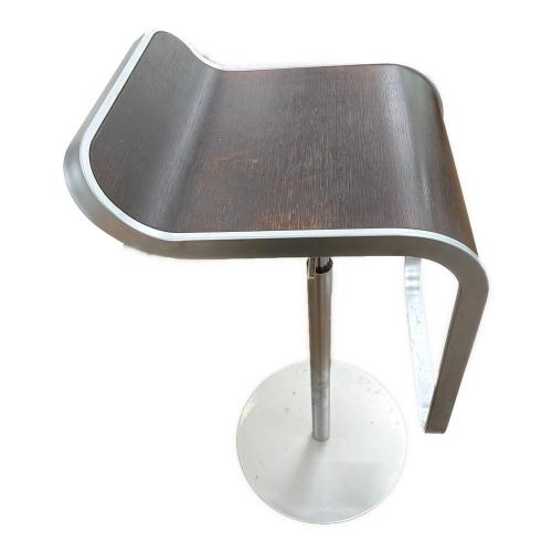 ADAL (アダル) カウンターチェアー ブラウン×シルバー