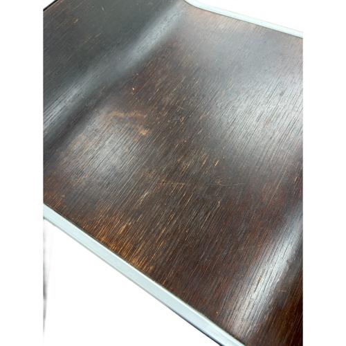 ADAL (アダル) カウンターチェアー ブラウン×シルバー