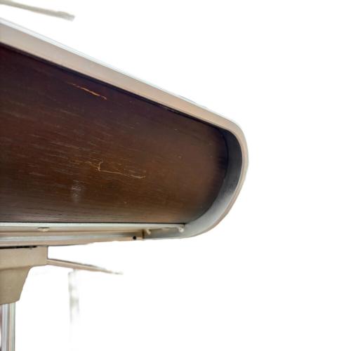 ADAL (アダル) カウンターチェアー ブラウン×シルバー