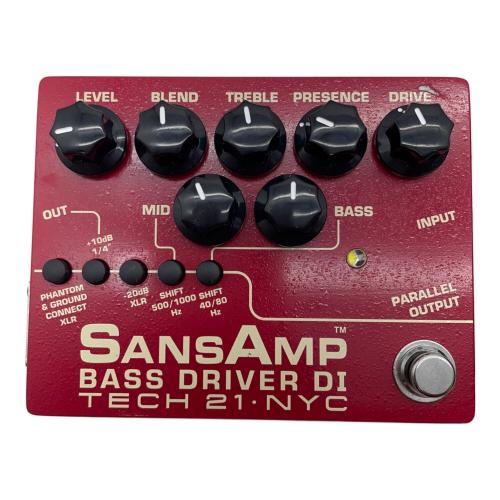 TECH21 (テック21) SANSAMP BASS DRIVER DI ギターアンプ