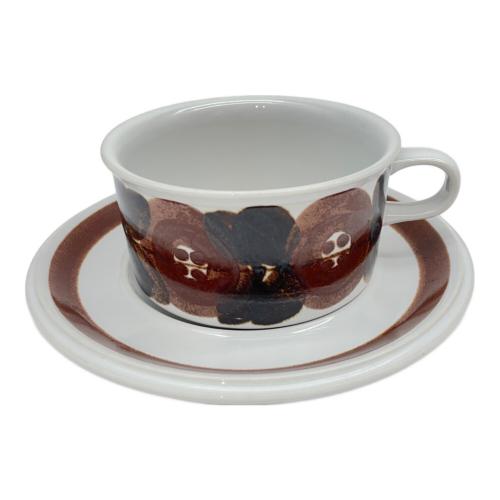 ARABIA (アラビア) カップ&ソーサー ブラウン ロスマリン