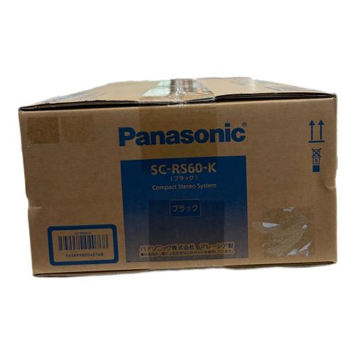 Panasonic (パナソニック) コンパクトステレオシステム SC-RS60-K