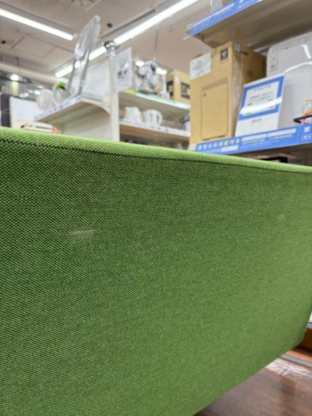 【美品】カリモク60 2シーターKチェア　タープグリーン カリモク60【正規販売店】 Kチェア 2シーター タープグリーン | 北欧