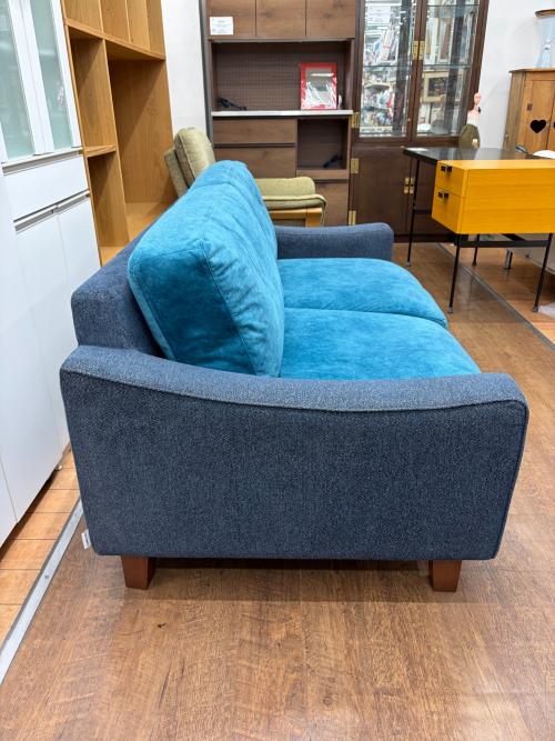 FLANNEL SOFA (フランネルソファ) 2.5人掛けソファー ブルー