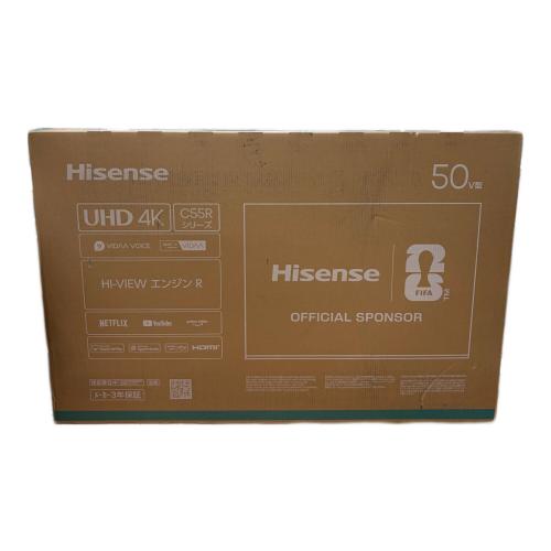 Hisense (ハイセンス) 4K液晶スマートテレビ 50C55R 2025年発売モデル 50インチ