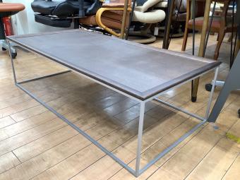 Direttore (ディレトーレ) ローテーブル 350 ブラウン×シルバー