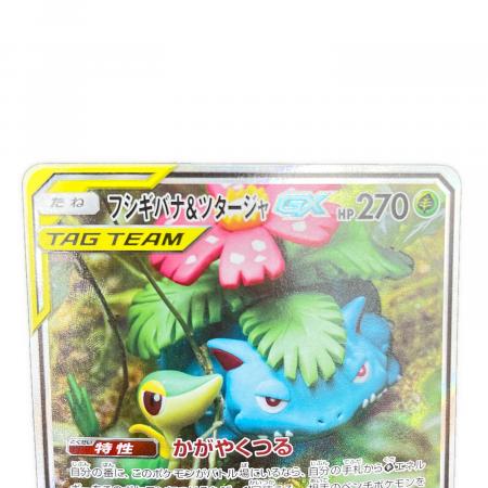 ポケモンカード フシギバナ＆ツタージャGX SR 066/064 ポケカ フシギバナ＆ツタージャGX TAG TEAM ポケモンカード 066/064 SR